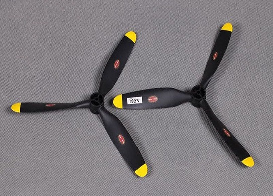 FMS Propeller 9x6.5 3-Blade B-25 2pk